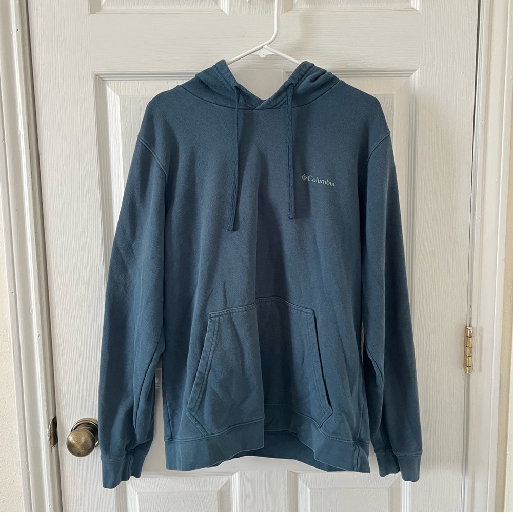 Columbia Women's Hooded Pullover Sweatshirt in Slate Blue